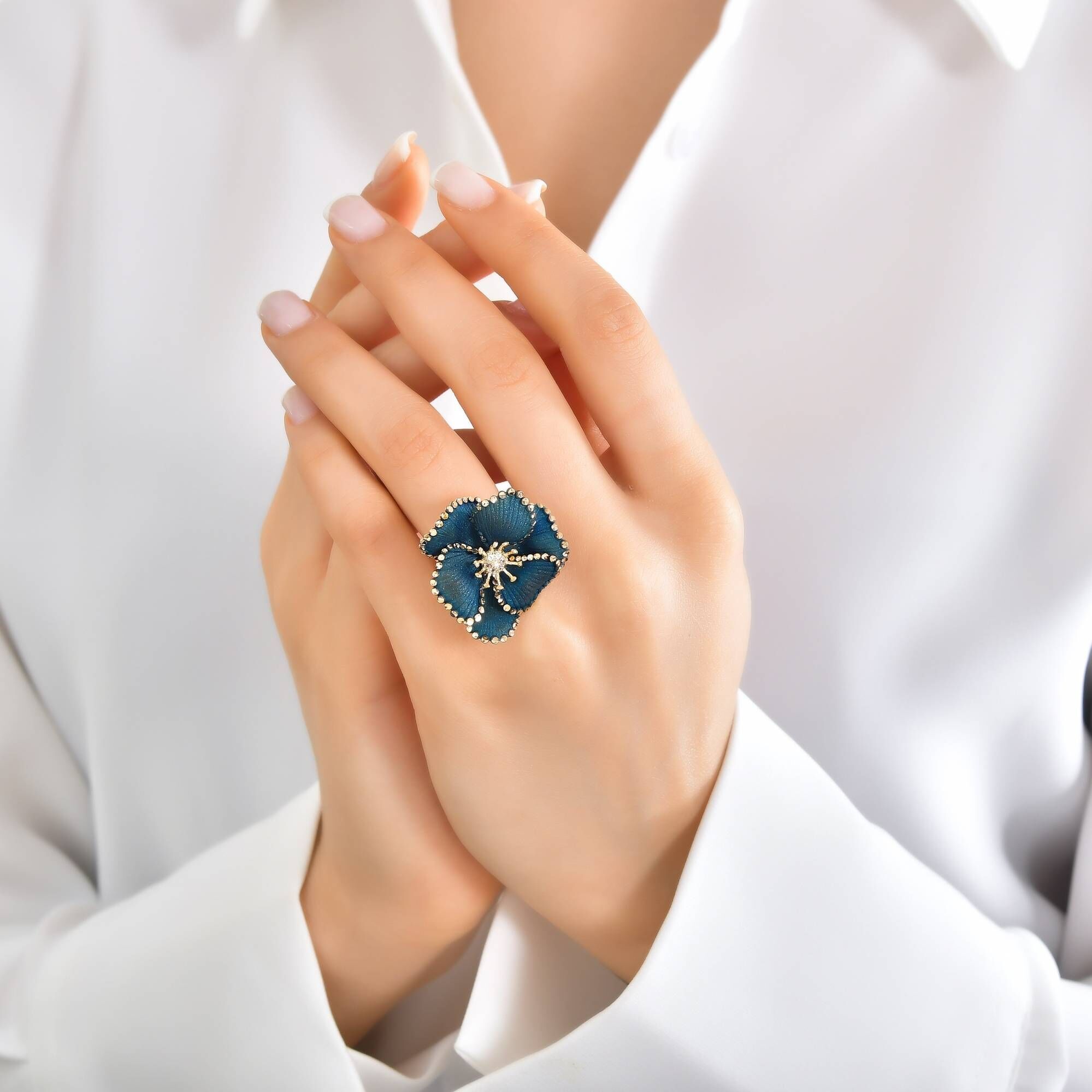 CAPRI AZZURRA YÜZÜK