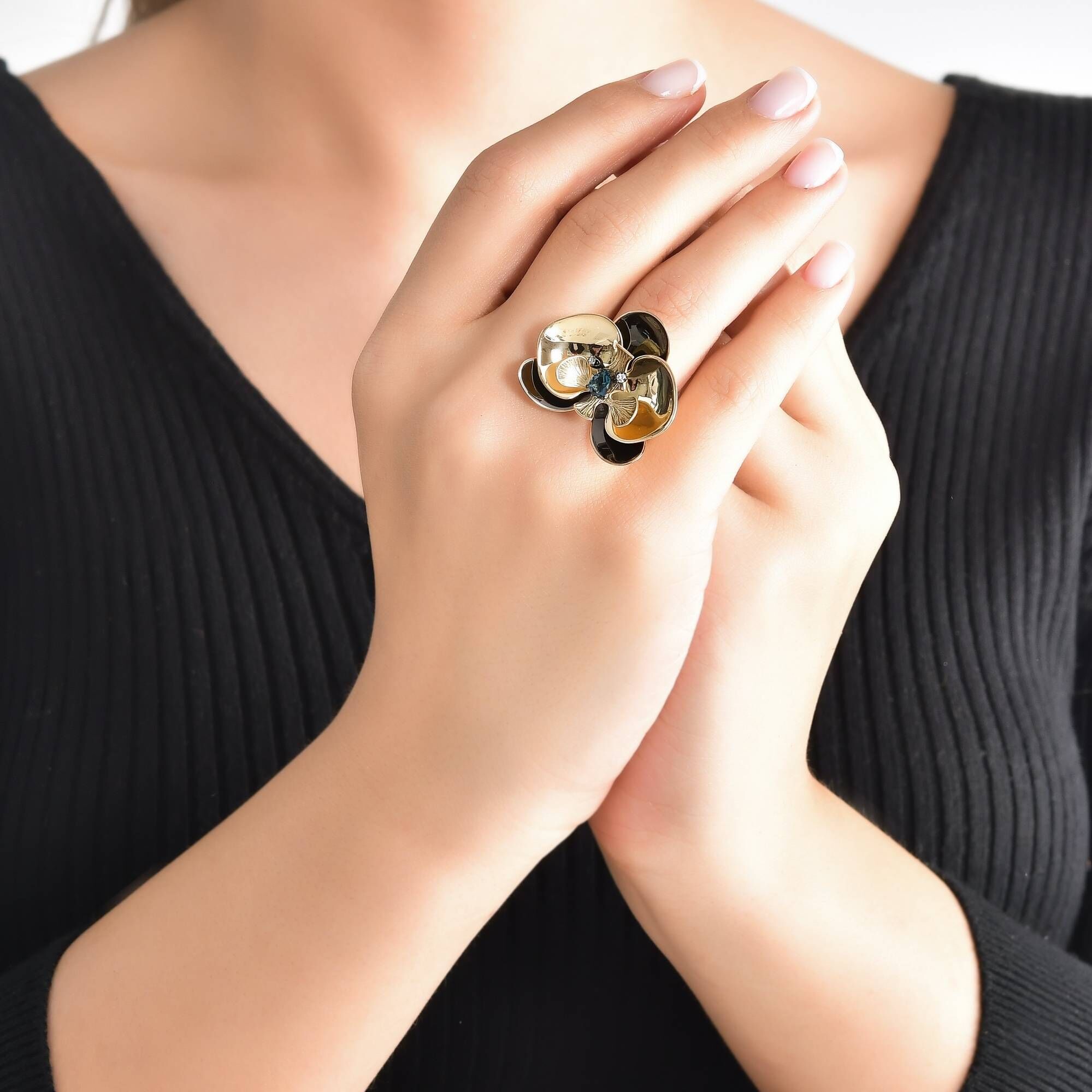 BLACK ORCHID YÜZÜK