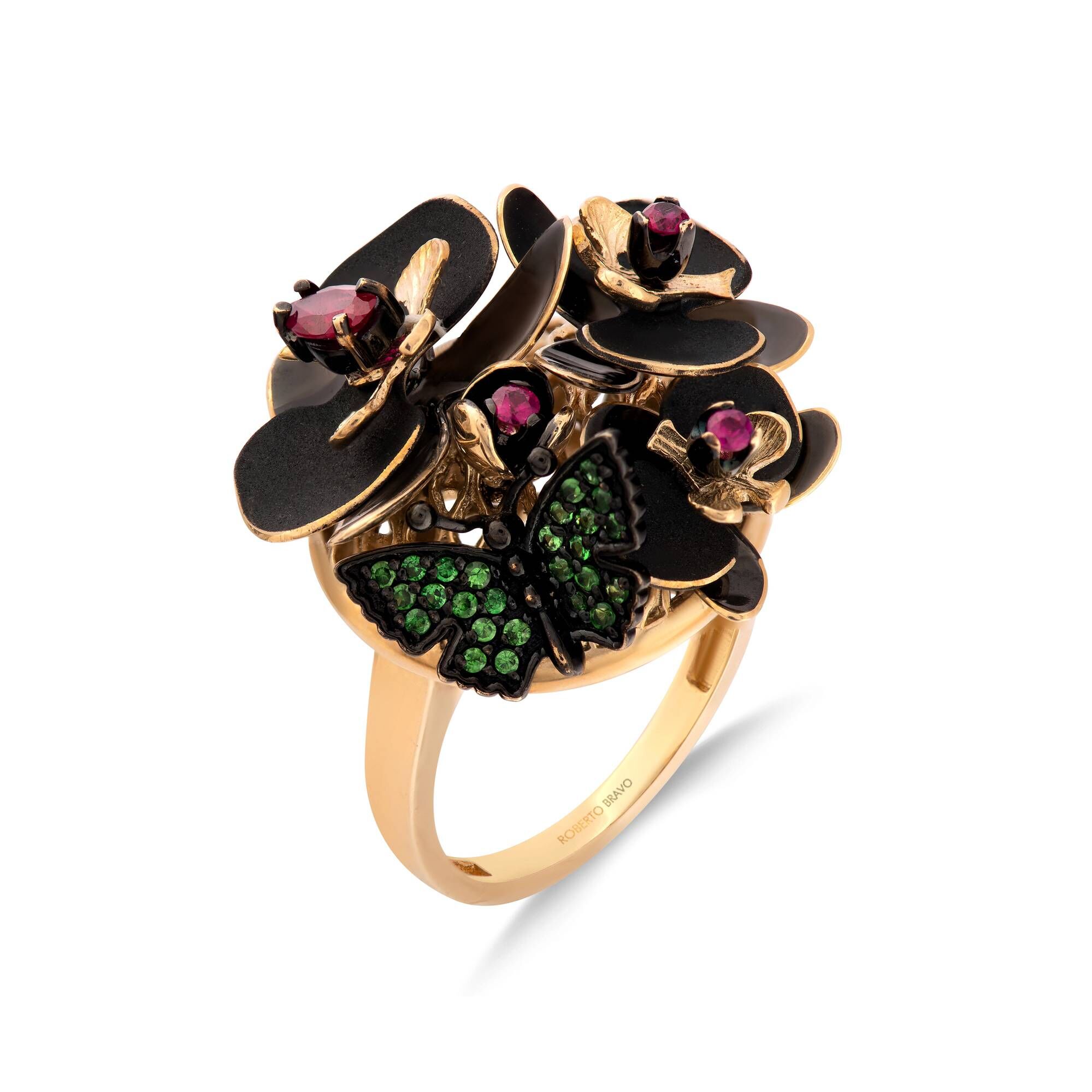 BLACK ORCHID YÜZÜK