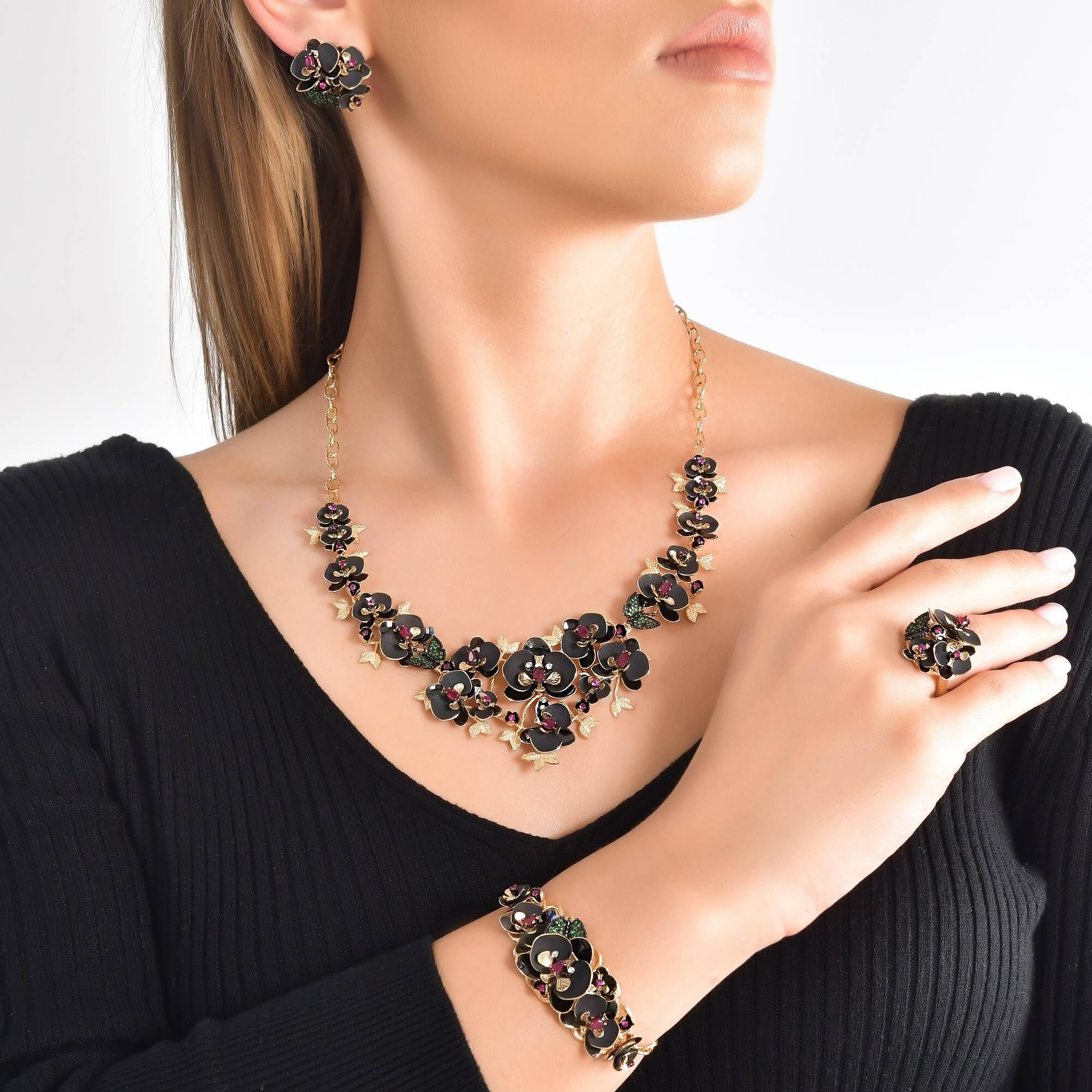 BLACK ORCHID YÜZÜK